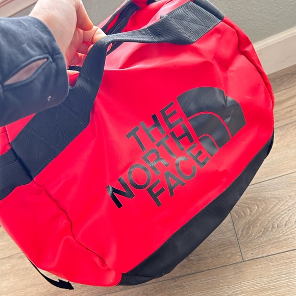 The North Face Bags North Face Duffle Bag Luggage Large Red Poshmark
